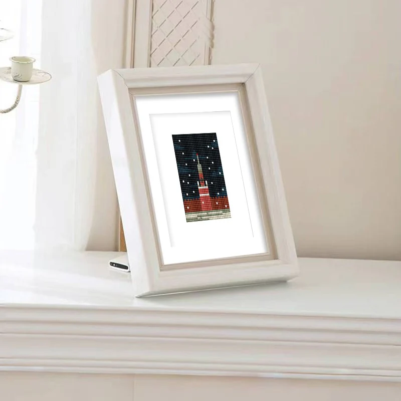 10 Mini Diamond Paintings - Beroemde steden set - Image 9