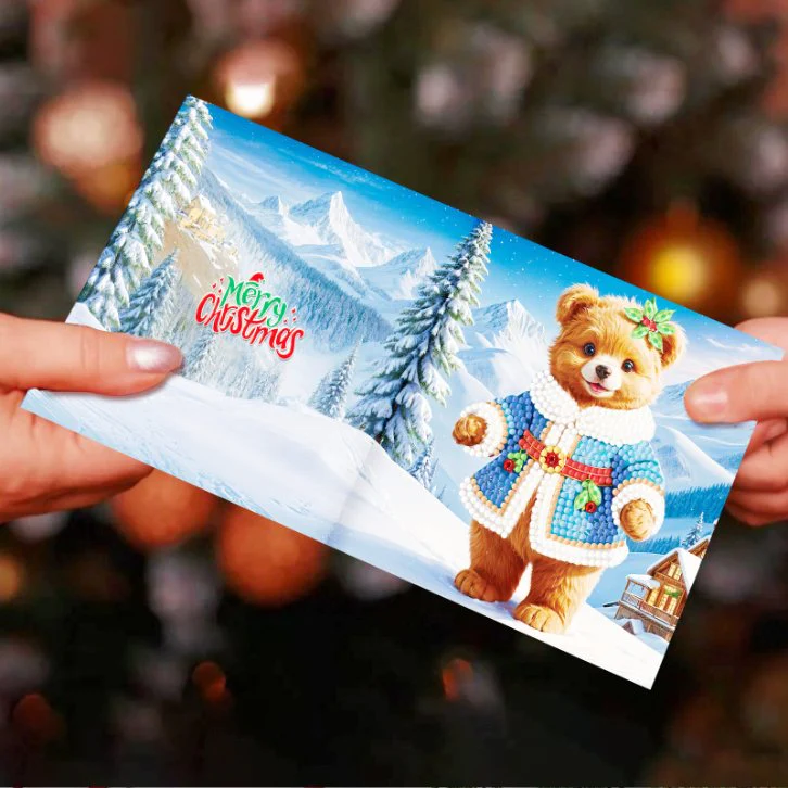 12 Kerstkaarten - Kerstmagie set - Image 7