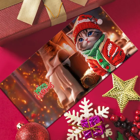 12 Kerstkaarten - Magische Kerst set - Image 4