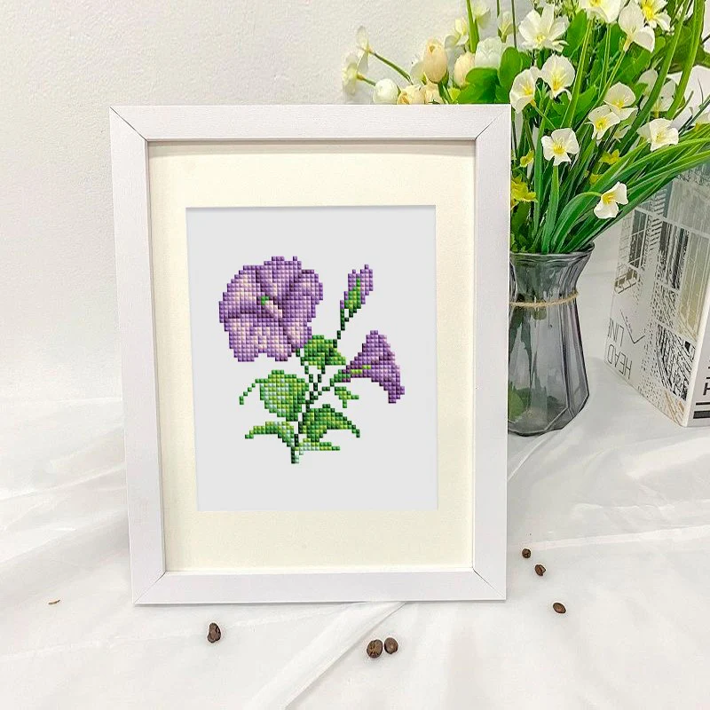 12 Mini Diamond Paintings - Bloemenset 2.0 - Image 11
