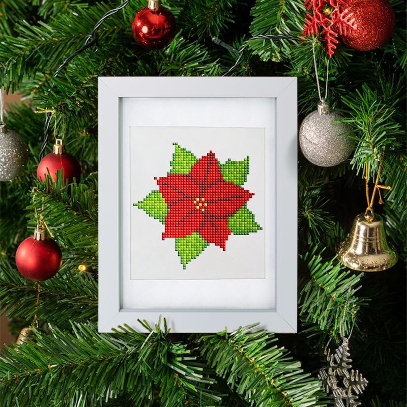 12 Mini Diamond Paintings - Kerst set - Image 6