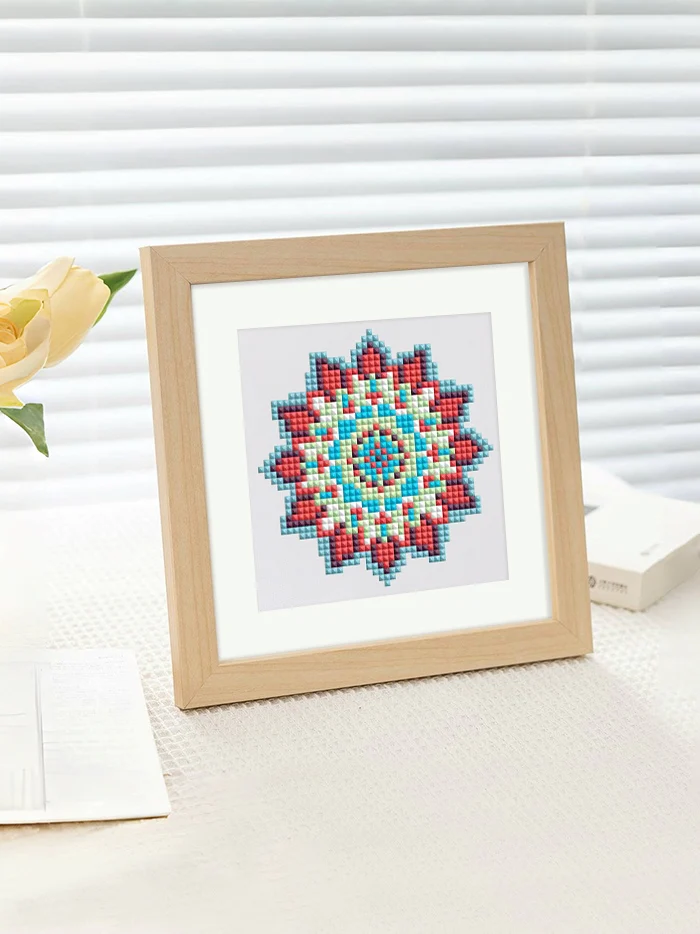 12 Mini Diamond Paintings - Mandala set - Image 5