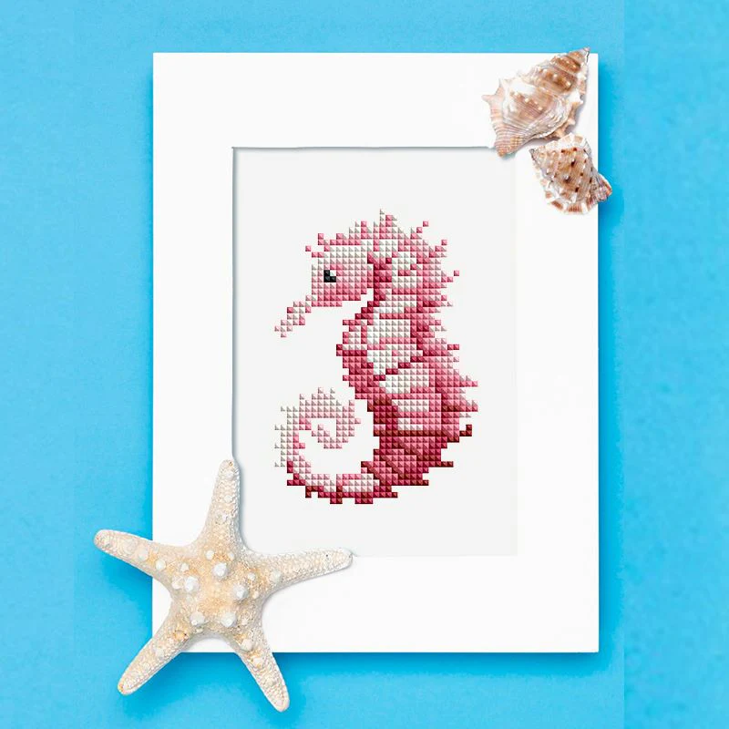 12 Mini Diamond Paintings - Vissen set - Image 6