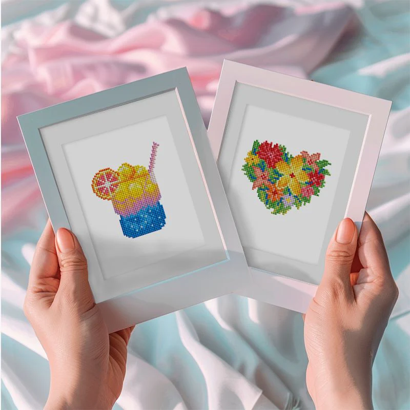 2 Mini Diamond Paintings - 6 soorten - Image 11
