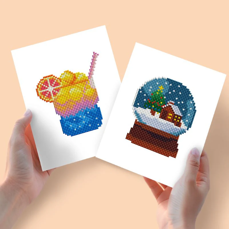 2 Mini Diamond Paintings - 6 soorten - Image 7