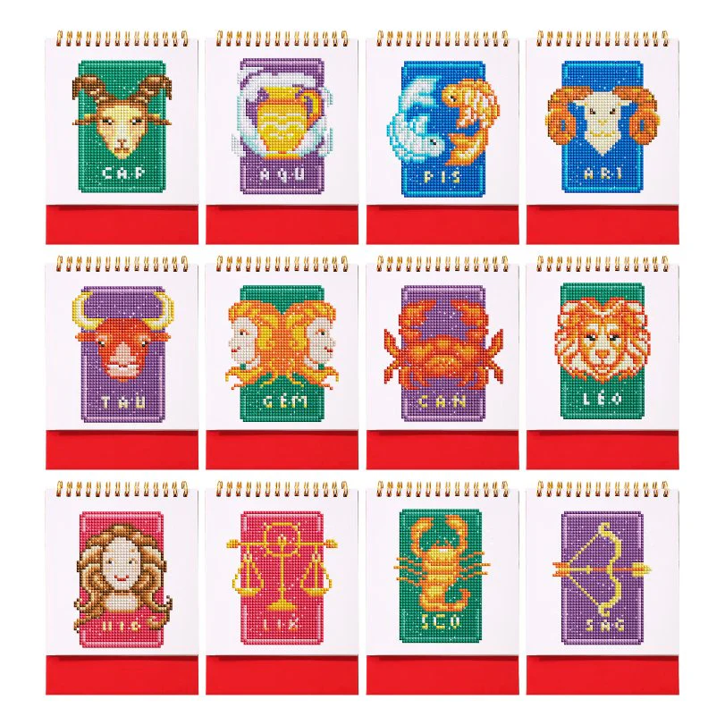 2026 Diamond Painting Bureaukalender – Sterrenbeelden Editie - Image 6