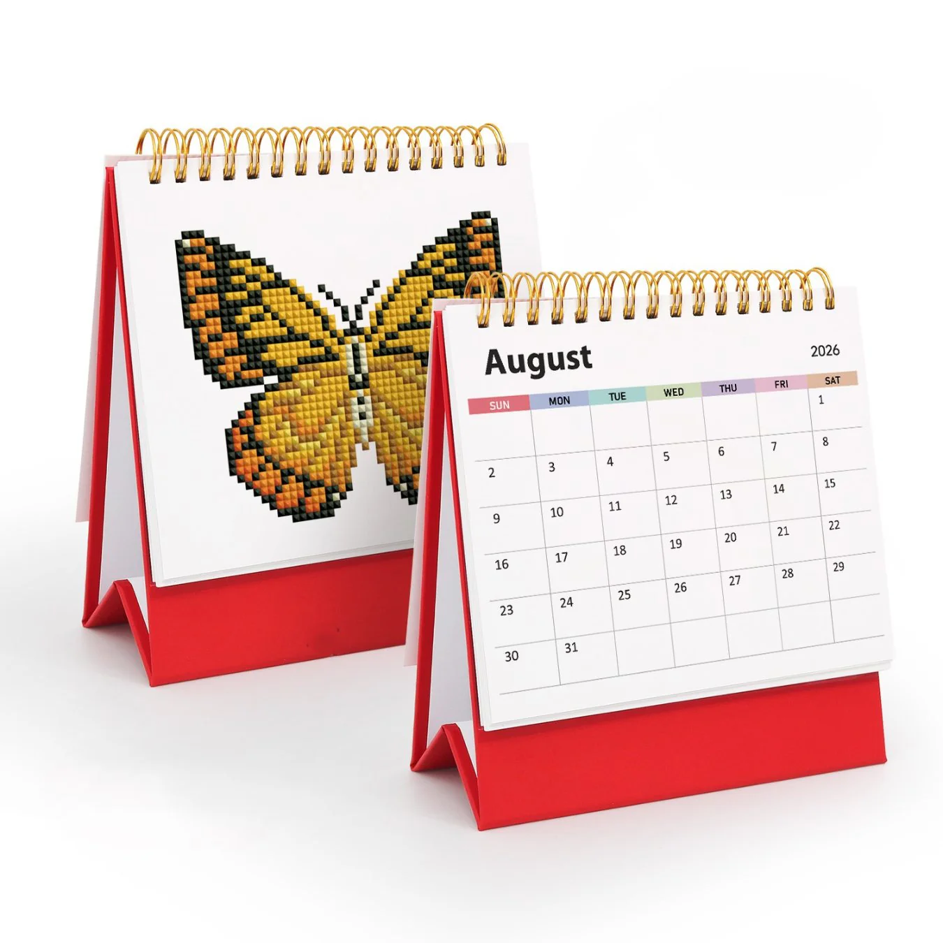2026 Diamond Painting Bureaukalender - Vlinder Editie - Image 5