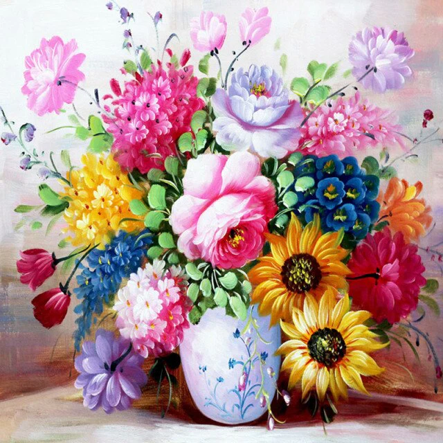 Bloemen In Vaas