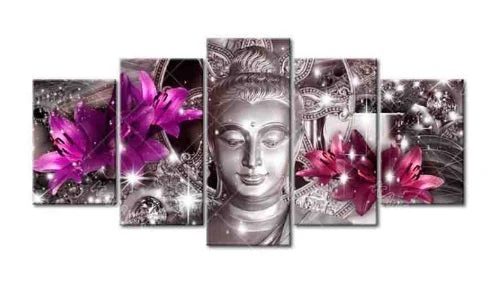Boeddha - Waterlelie | 5 Luiken - Image 2