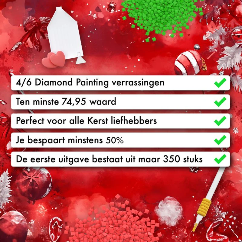 Diamond Painting Mystery Box - Kerst - Image 2