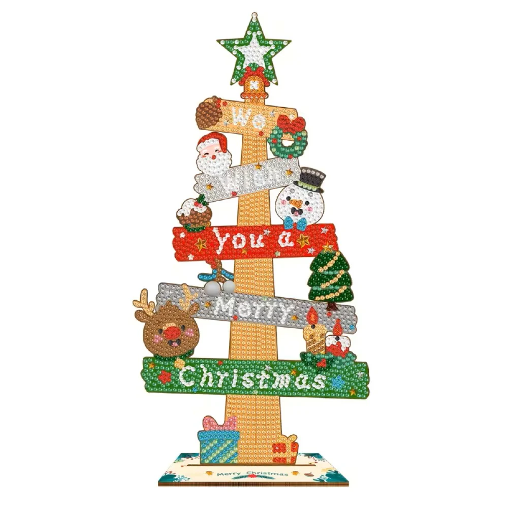 Diamond Painting Ornament - Merry Christmas