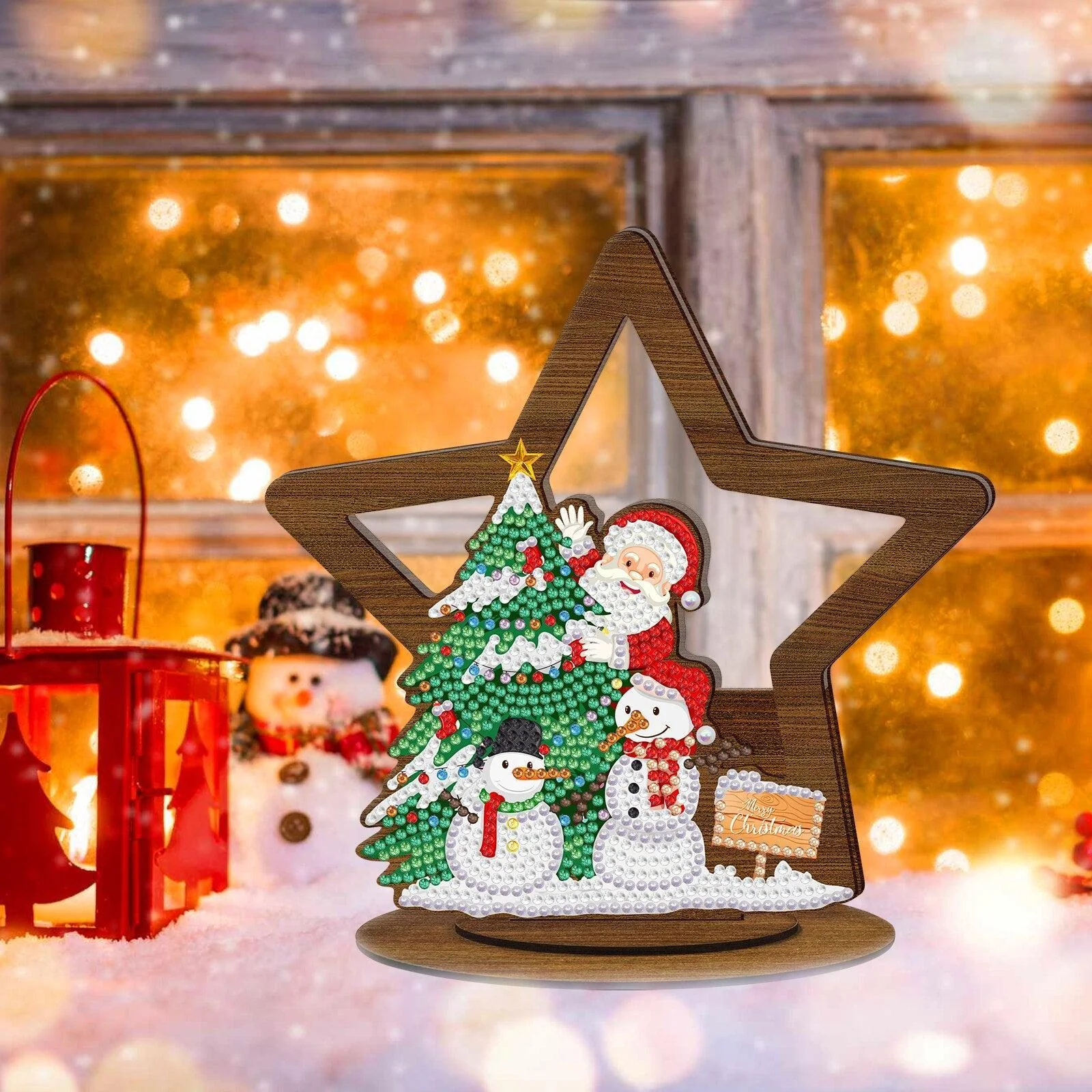 Houten Kerst Ornament - Image 9