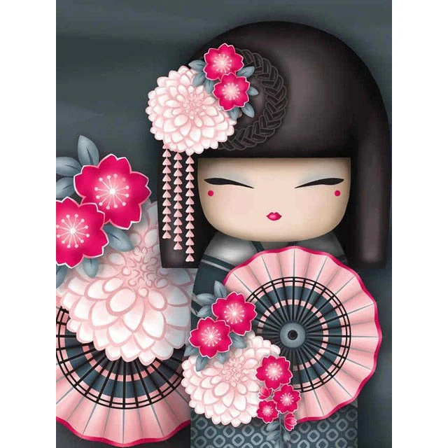 Japanse Vrouw In Kimono