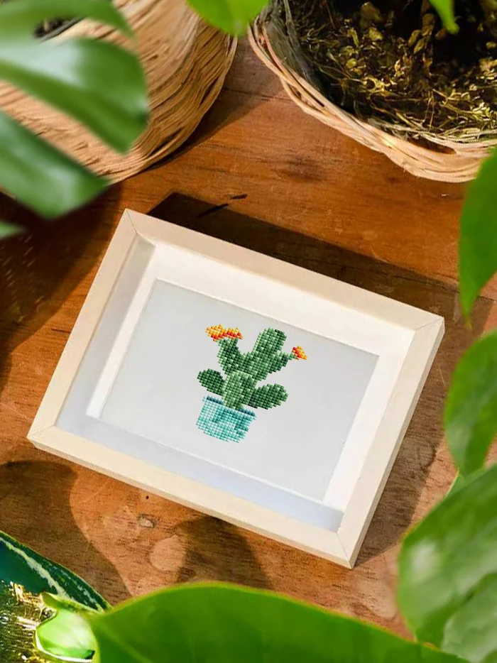 12 Mini Diamond Paintings - Kamerplanten set 2.0 - Image 9