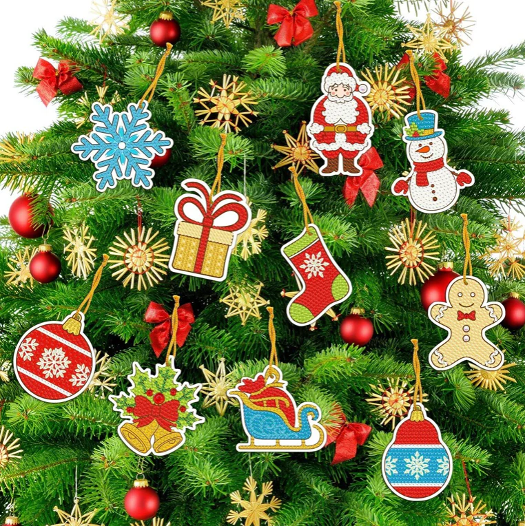 Kerst Hangers 10 Stuks - Image 3