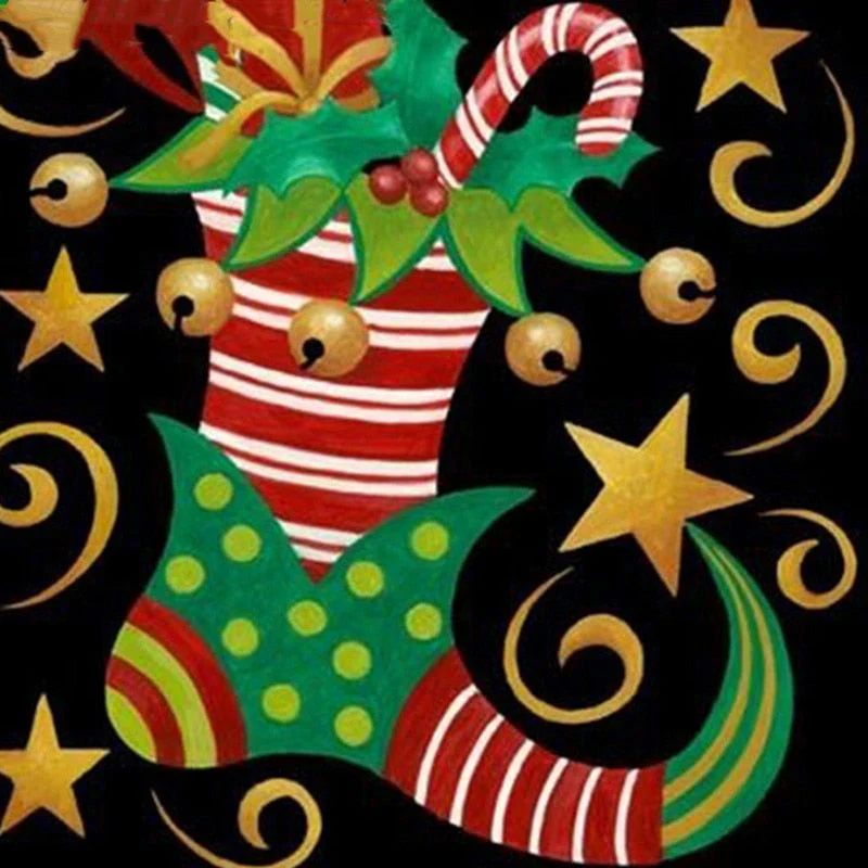 Kerstsokken Ster