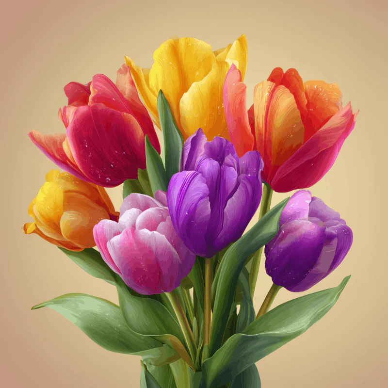 Kleuren van de lente